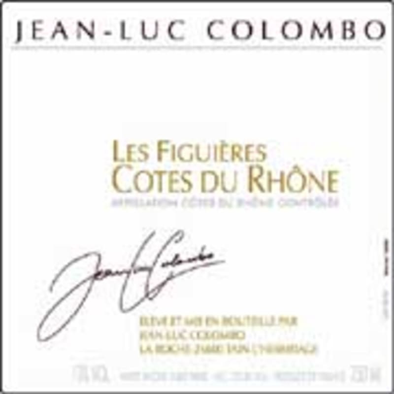 Jean-Luc Colombo Cotes du Rhone Les Figuieres Blanc 2005 Front Label