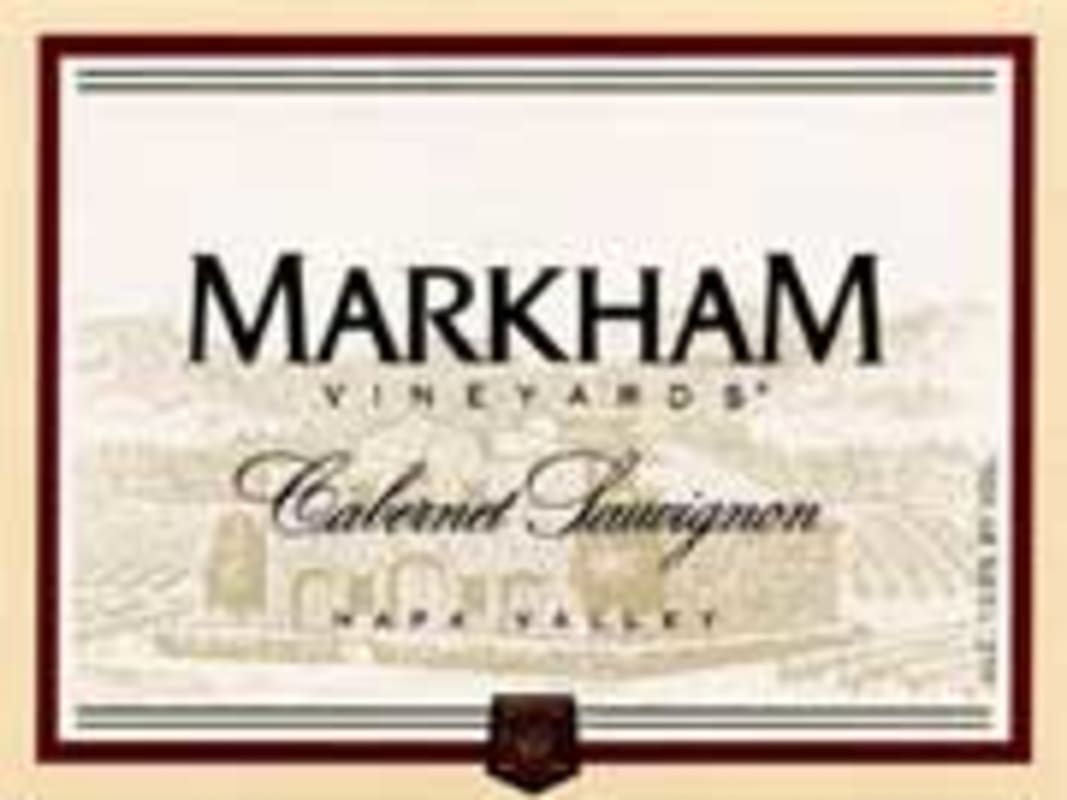 Markham Cabernet Sauvignon 2002 Front Label