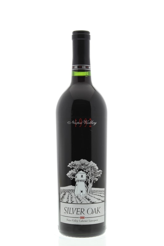 Silver Oak Napa Valley Cabernet Sauvignon 1992 Front Bottle Shot