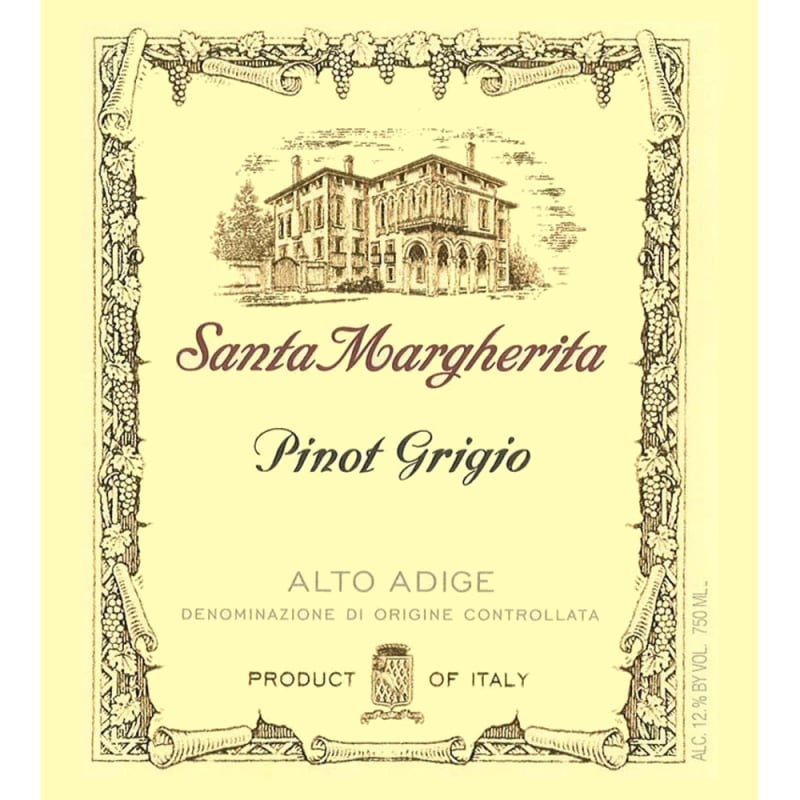 Santa Margherita Pinot Grigio 2006 Front Label