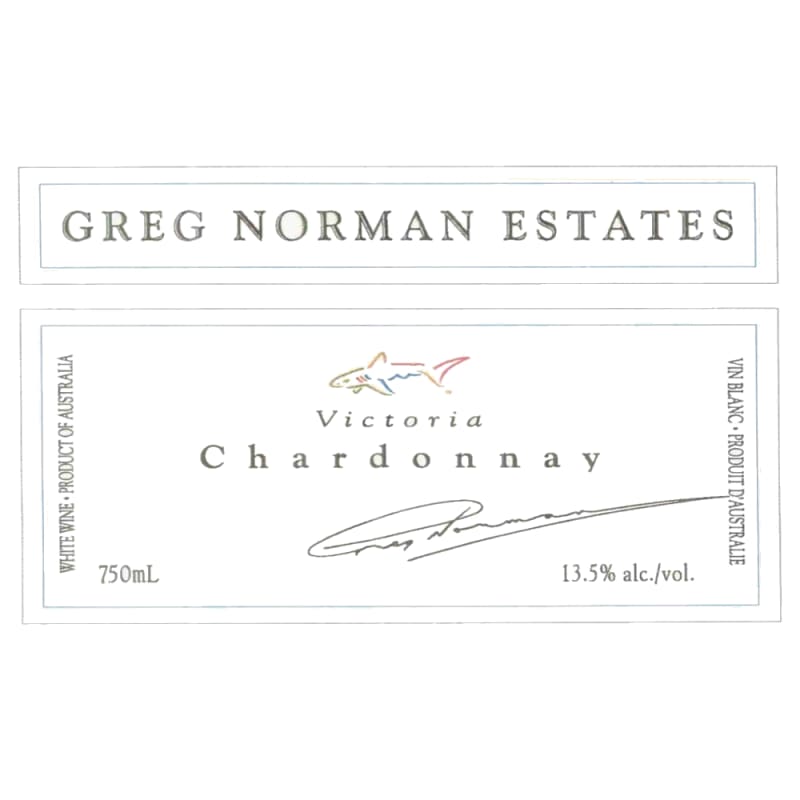 Greg Norman Estates Australia Estate Chardonnay 2005 Front Label