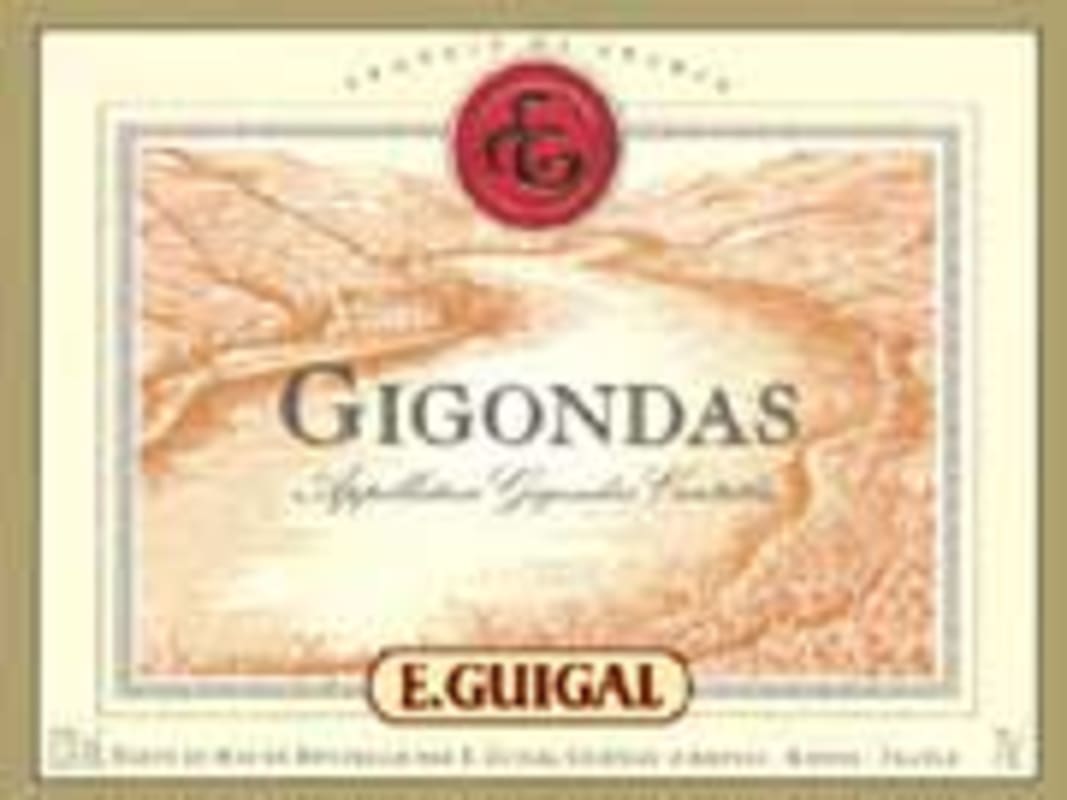 E. Guigal Gigondas Rouge 2003 Front Label