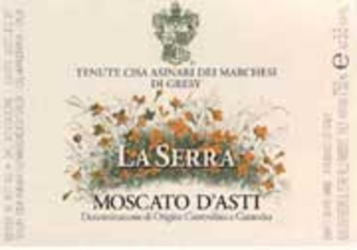Marchesi di Gresy Moscato d'Asti La Serra 2006 Front Label