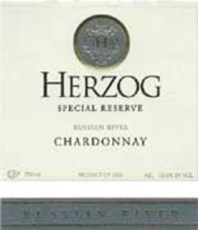 Baron Herzog Special Reserve Chardonnay (OU Kosher) 2003 Front Label