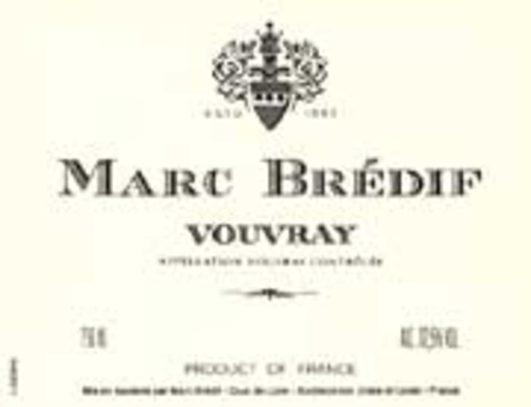 Marc Bredif Vouvray 2005 Front Label