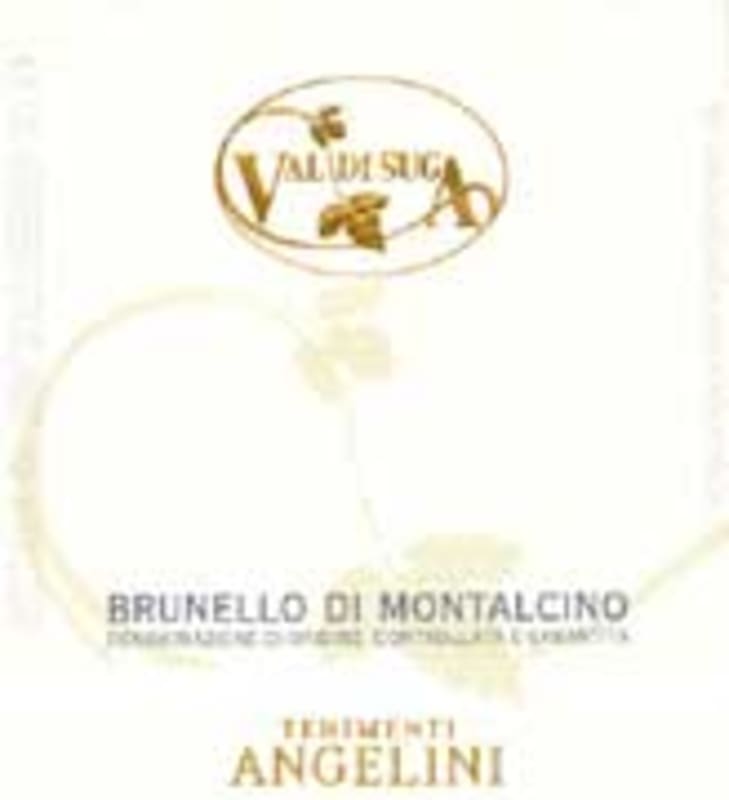 Val di Suga Brunello di Montalcino 2001 Front Label