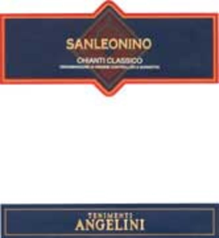 San Leonino Chianti Classico 2004 Front Label