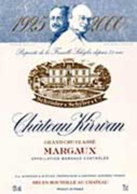 Chateau Kirwan 2004 Front Label