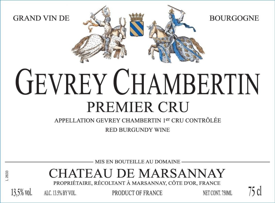 Chateau de Marsannay Gevrey-Chambertin 2008 Front Label
