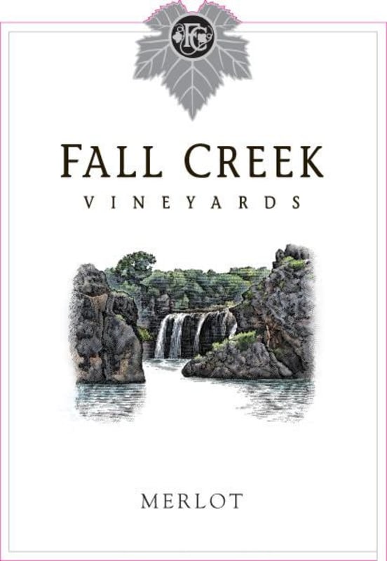 Fall Creek Vineyards Merlot 2013 Front Label