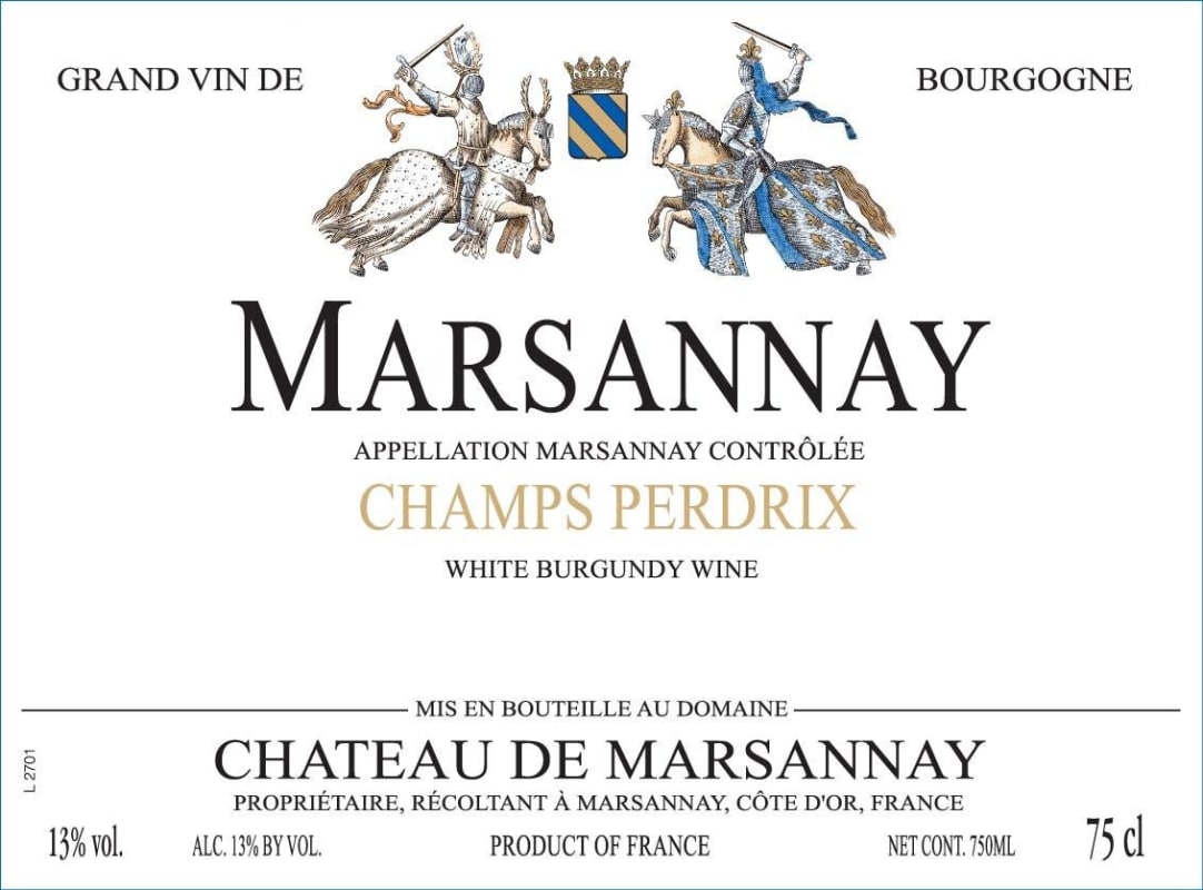 Chateau de Marsannay Marsannay Champs Perdrix 2013 Front Label