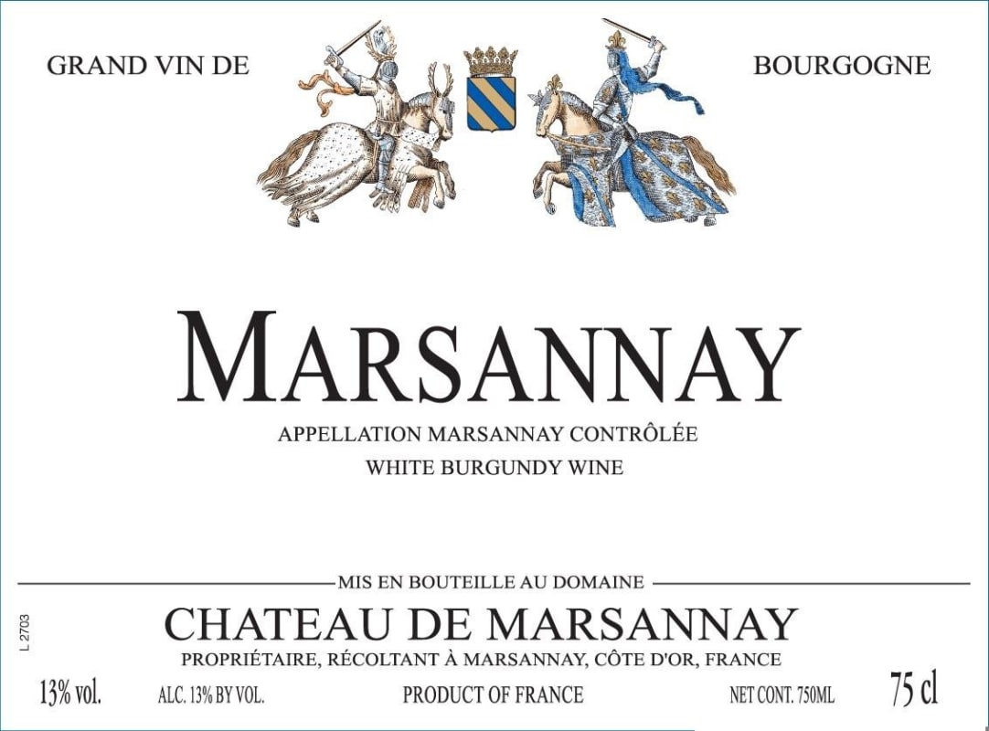 Chateau de Marsannay Marsannay 2013 Front Label