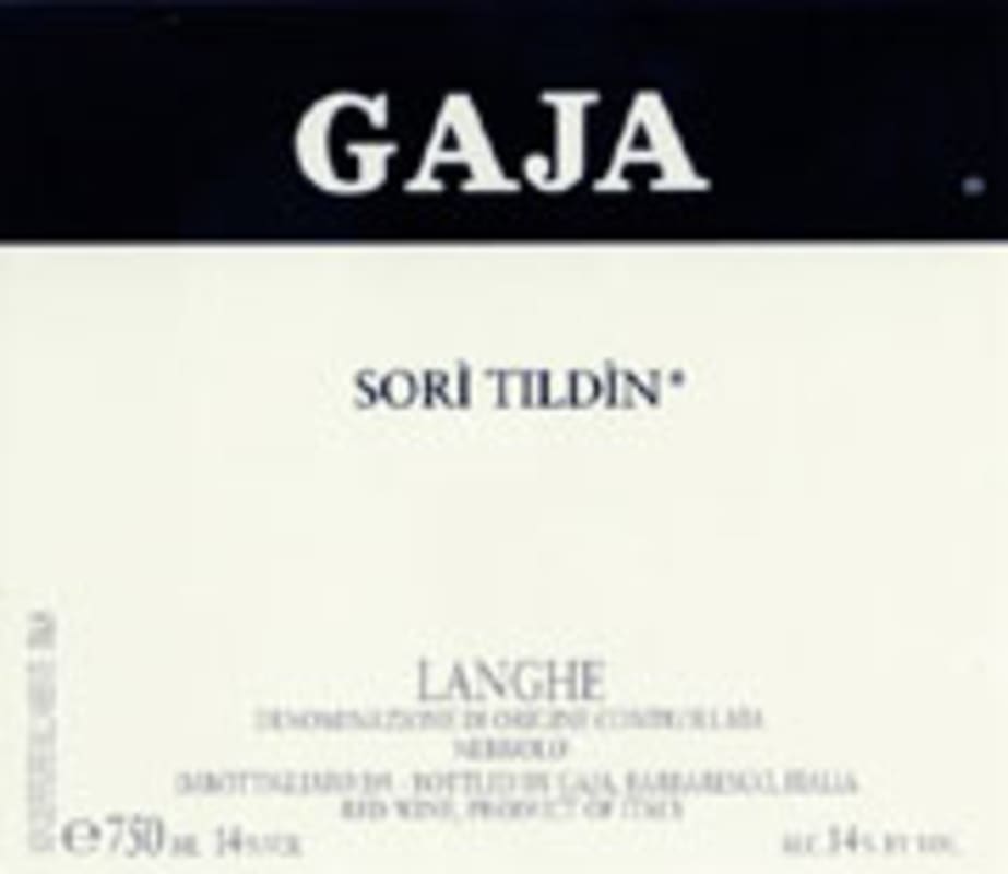 Gaja Sori Tildin 2003 Front Label