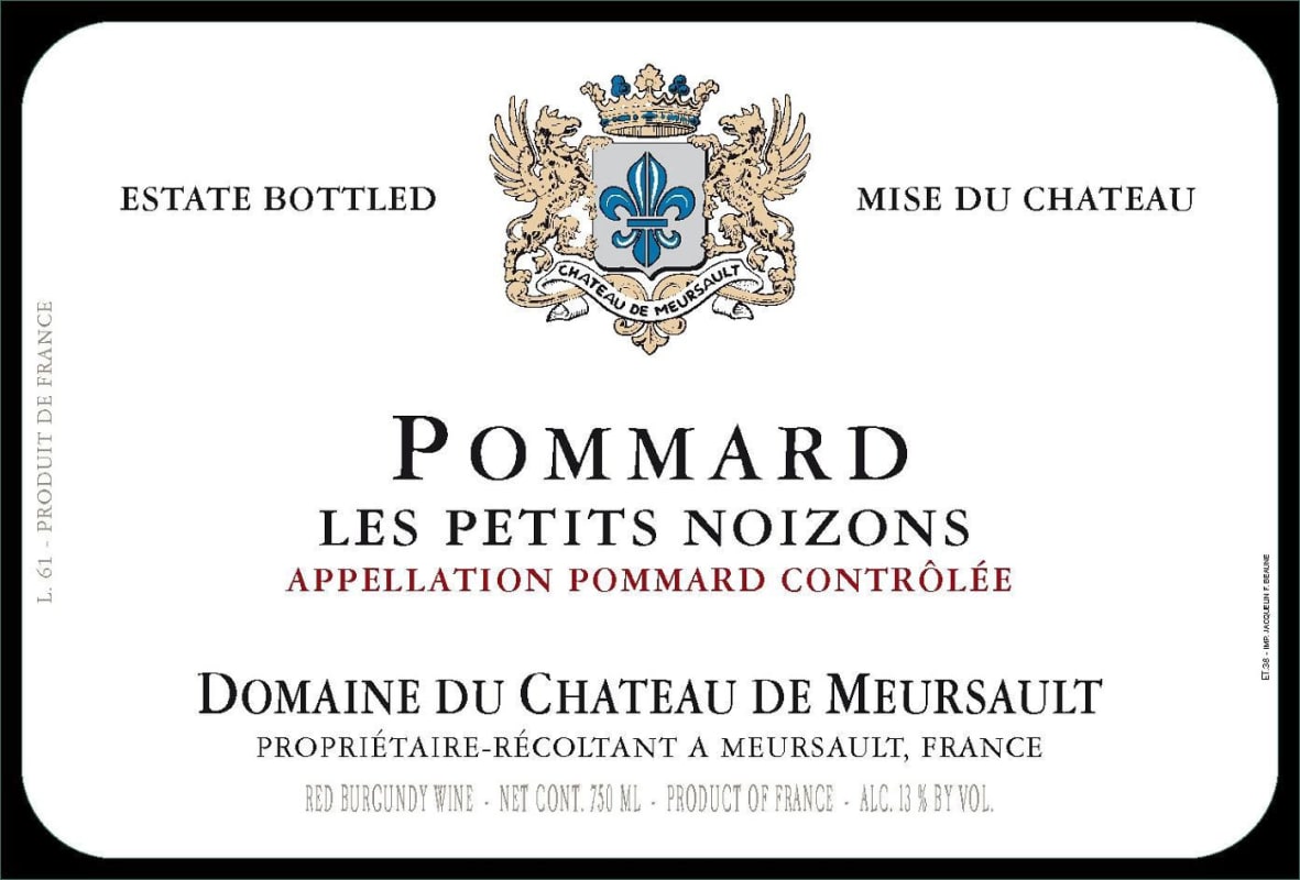Chateau de Meursault Pommard Les Petits Noizons 2008 Front Label