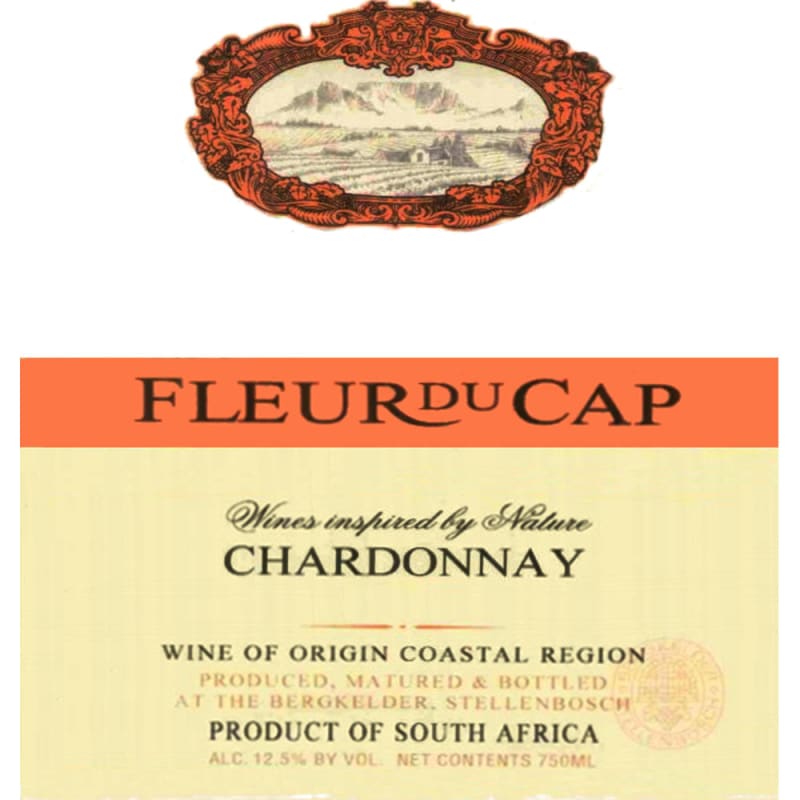 Fleur du Cap Chardonnay 2006 Front Label