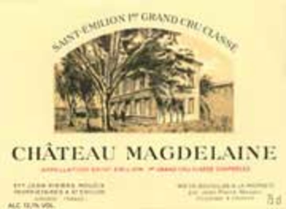 Chateau Magdelaine 2003 Front Label
