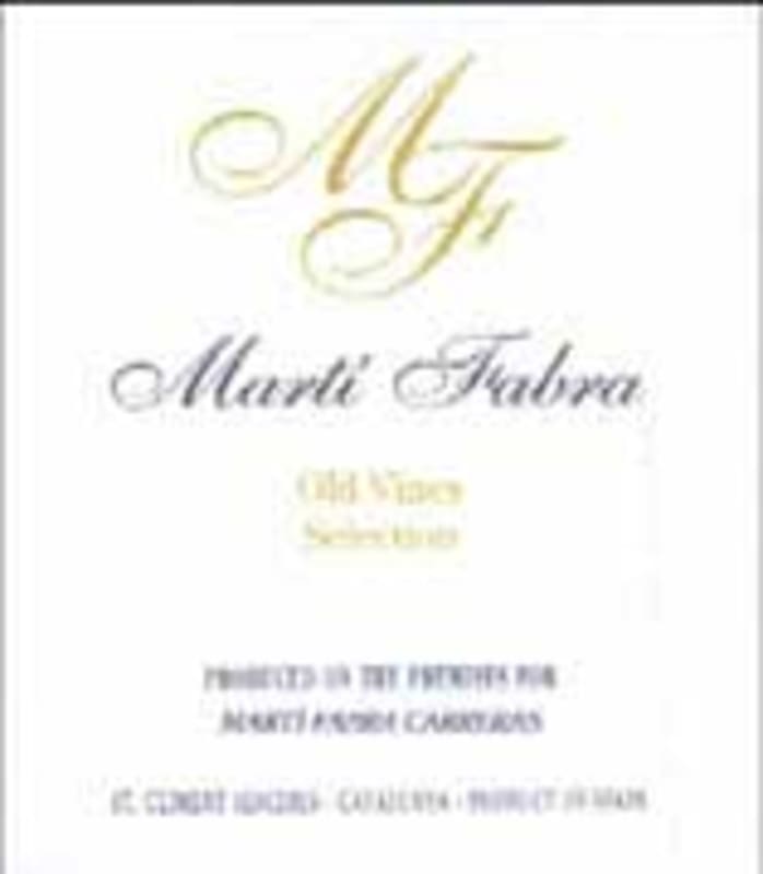 Marti Fabra Seleccio Vinyes Velles 2003 Front Label