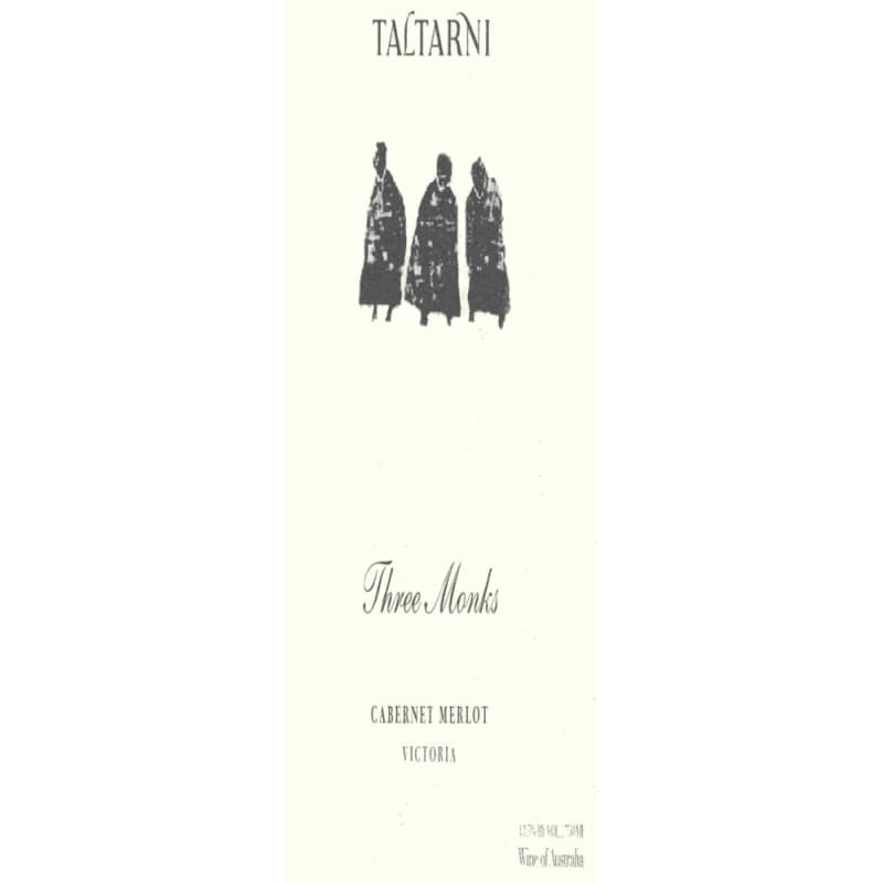 Taltarni Three Monks Cabernet Merlot 2005 Front Label
