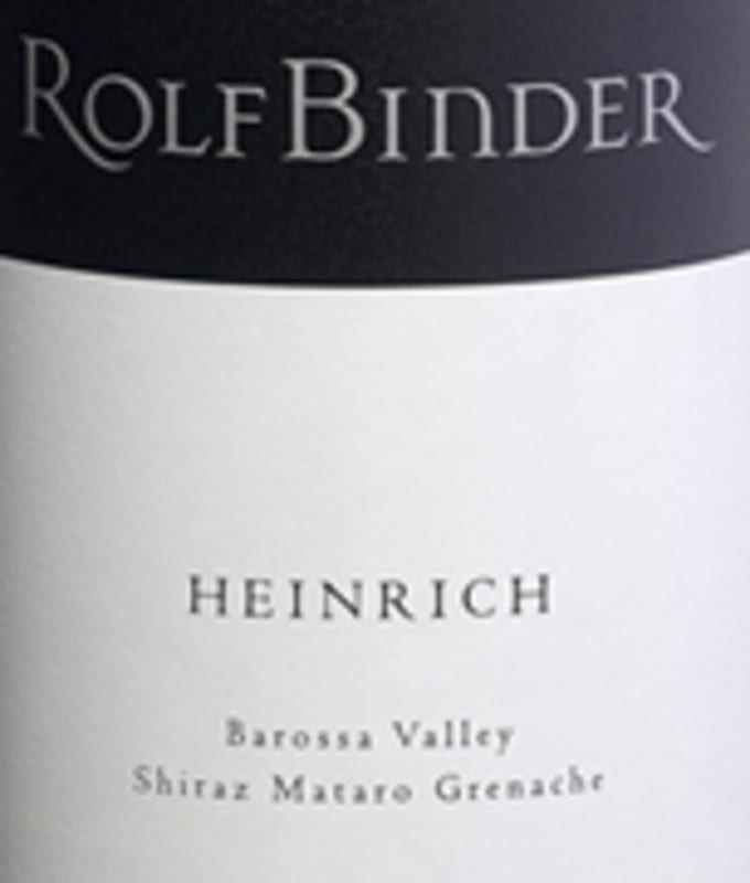 Rolf Binder Heinrich 2004 Front Label