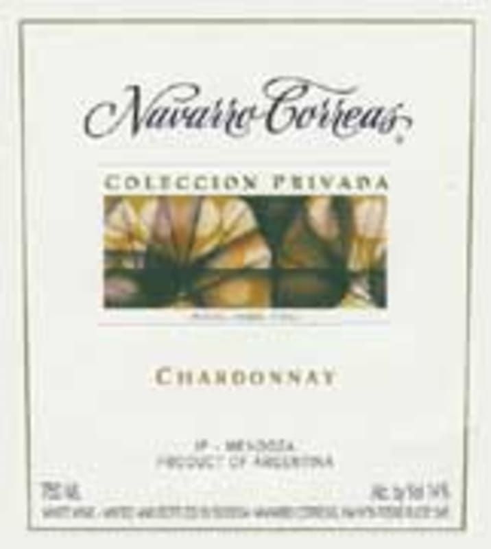 Navarro Correas Coleccion Privada Chardonnay 2005 Front Label