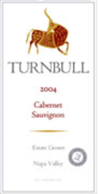Turnbull Napa Valley Cabernet Sauvignon 2004 Front Label