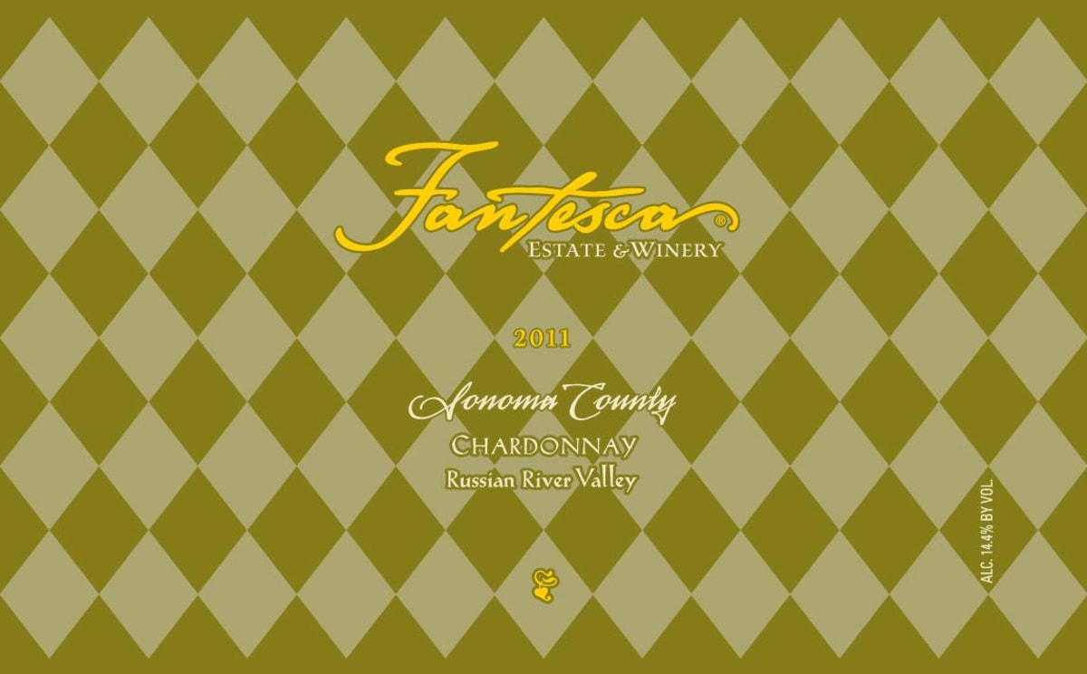 Fantesca Russian River Valley Chardonnay 2011 Front Label