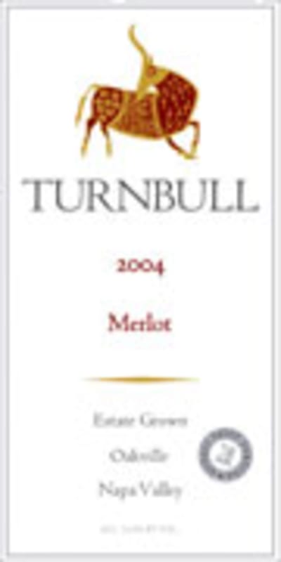 Turnbull Merlot 2004 Front Label