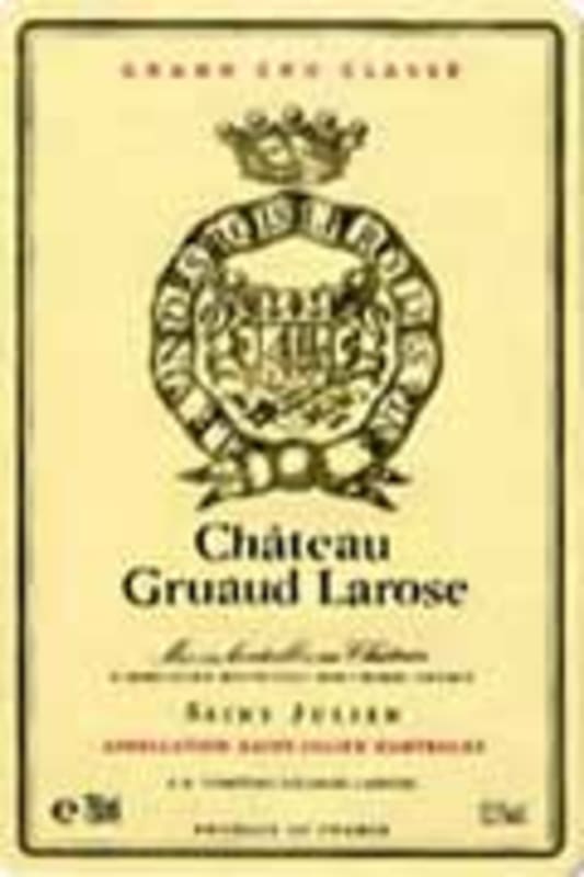 Chateau Gruaud Larose 2004 Front Label