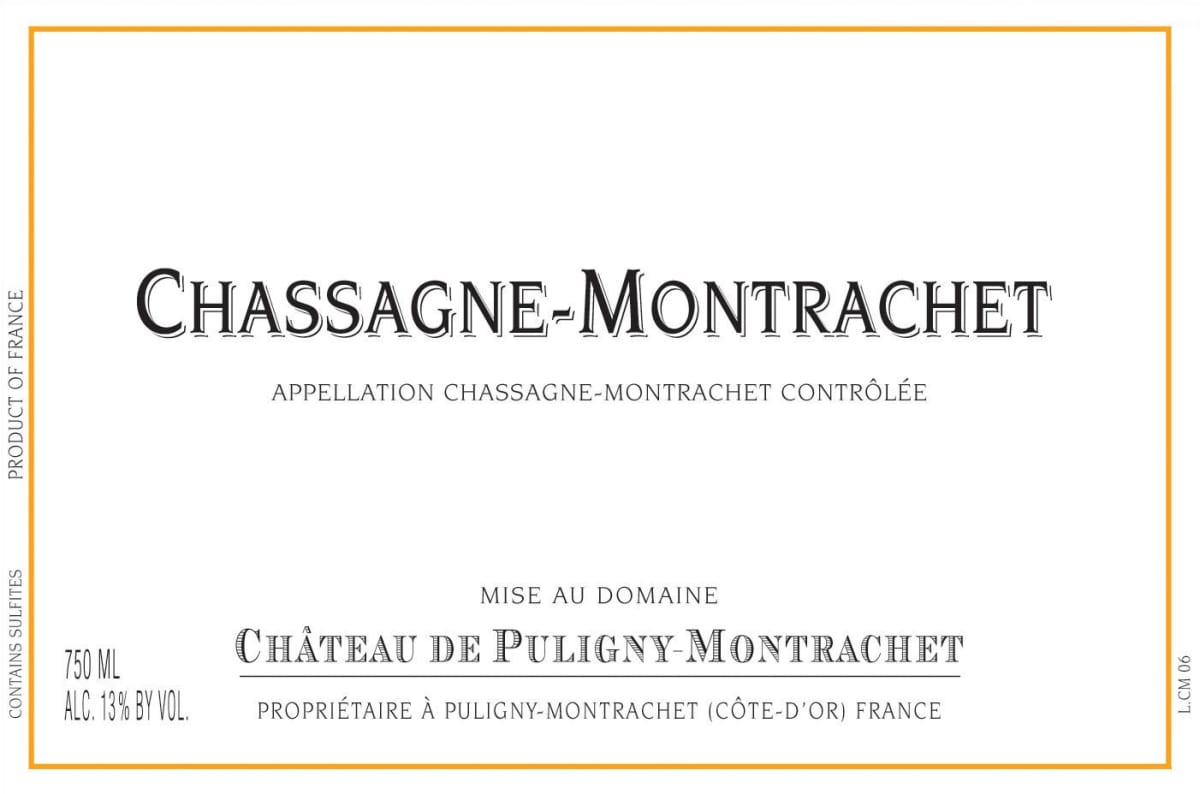 Chateau de Puligny-Montrachet Chassagne-Montrachet 2008 Front Label