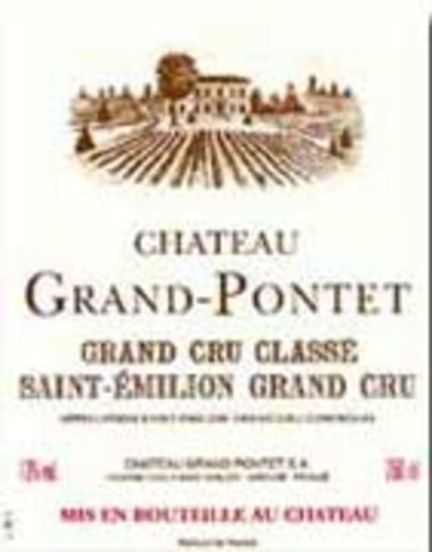 Chateau Grand-Pontet 2004 Front Label