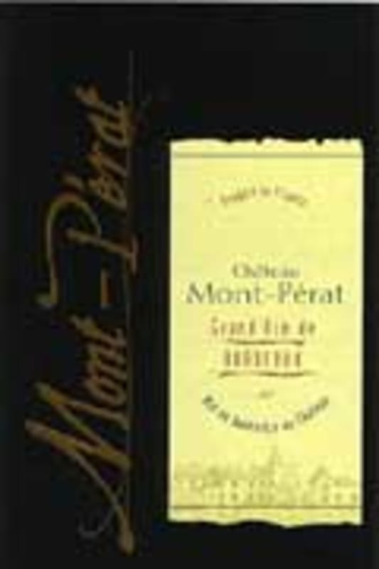 Chateau Mont-Perat Premiers Cotes de Bordeaux 2004 Front Label