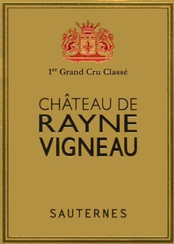 Chateau Rayne Vigneau 2010 Front Label