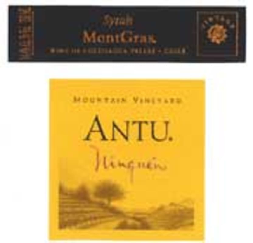 MontGras Antu Syrah 2005 Front Label