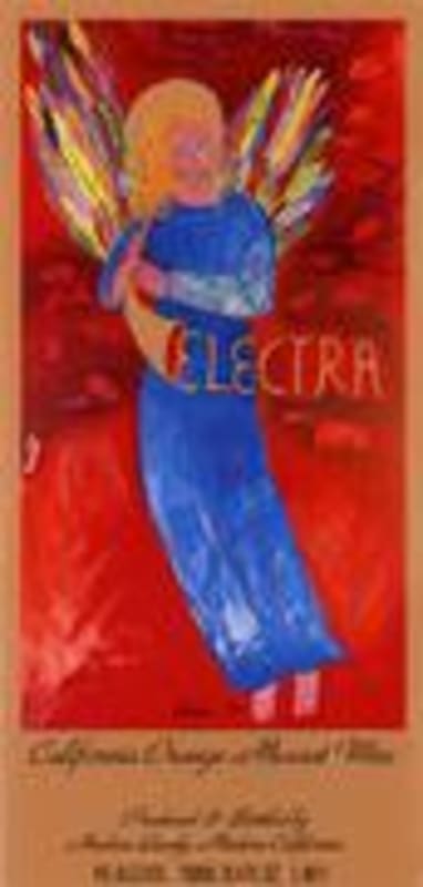 Quady Electra California Moscato 1998 Front Label