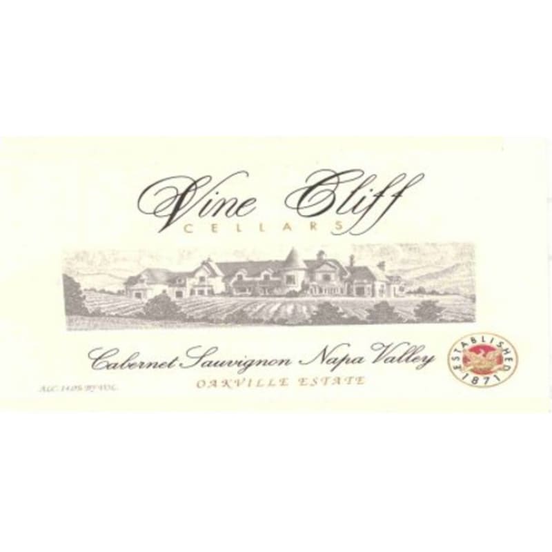 Vine Cliff Napa Valley Cabernet Sauvignon (1.5-liter bottle) 2002 Front Label