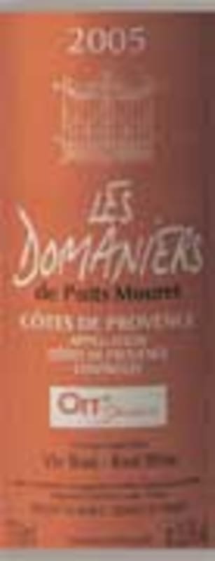 Domaines Ott Les Domaniers Cotes de Provence Rose 2005 Front Label