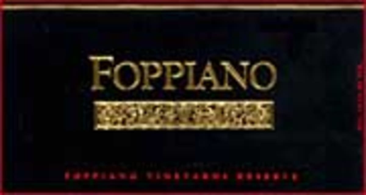 Foppiano Estate Millennium Reserve Petite Sirah 2001 Front Label