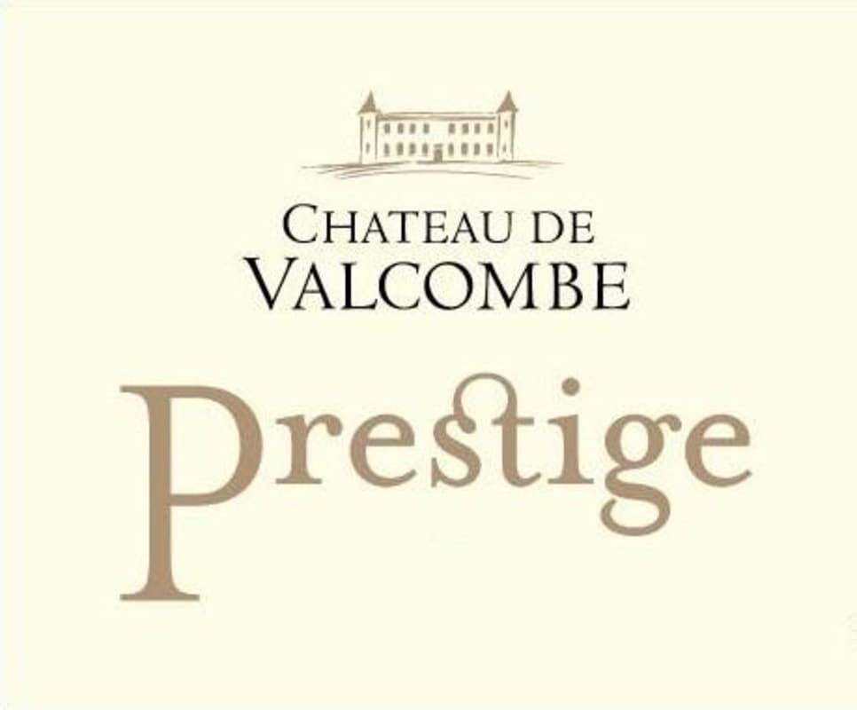 Chateau Valcombe Prestige 2013 Front Label