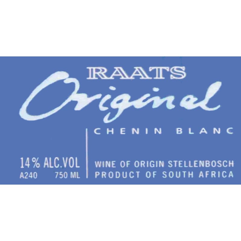 Raats Original Chenin Blanc 2006 Front Label