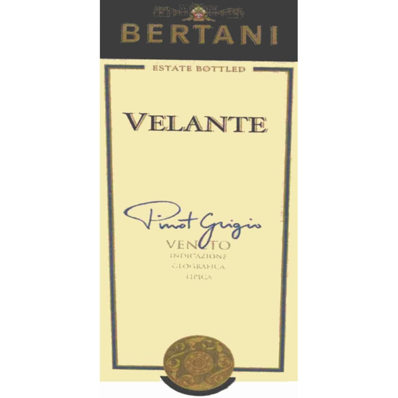 Bertani Velante Pinot Grigio 2006 Front Label