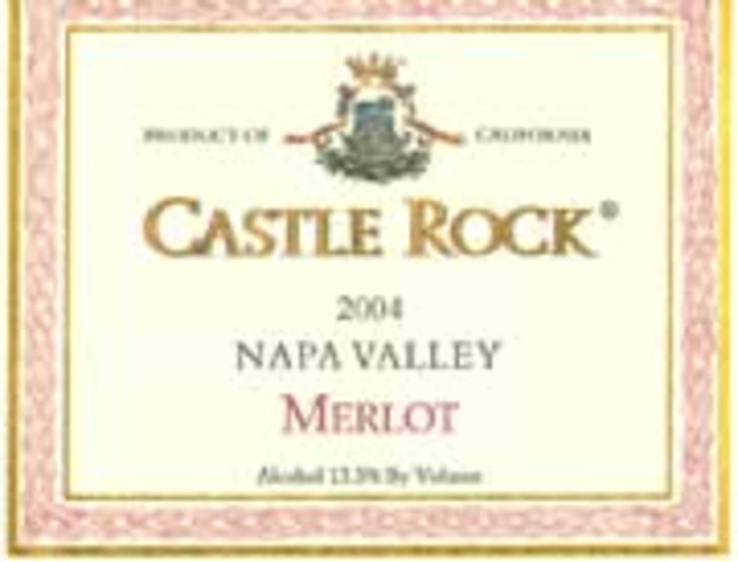 Castle Rock Napa Merlot 2004 Front Label