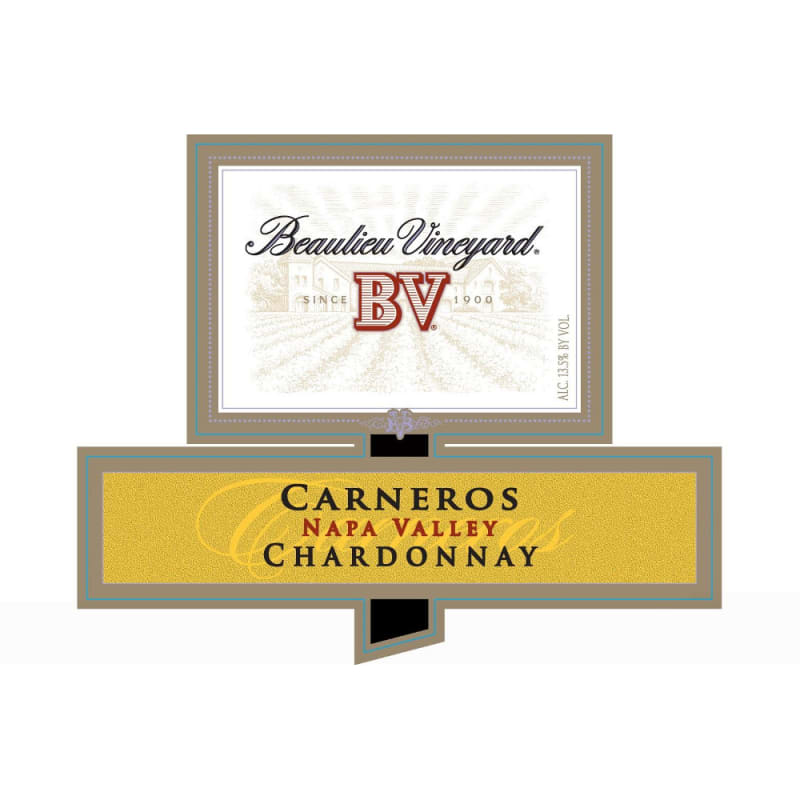 Beaulieu Vineyard Carneros Chardonnay 2005 Front Label