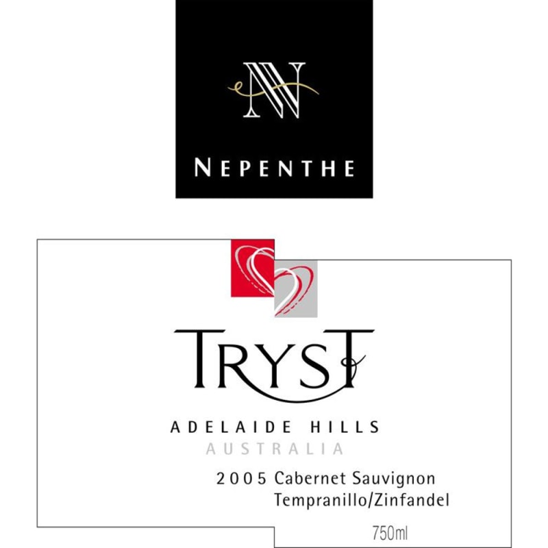 Nepenthe The Tryst 2005 Front Label