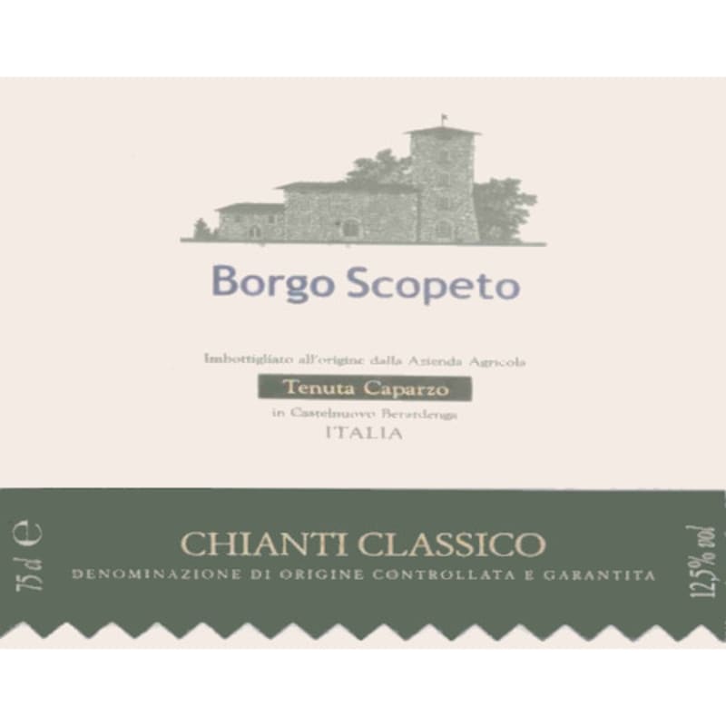 Borgo Scopeto Chianti Classico 2005 Front Label
