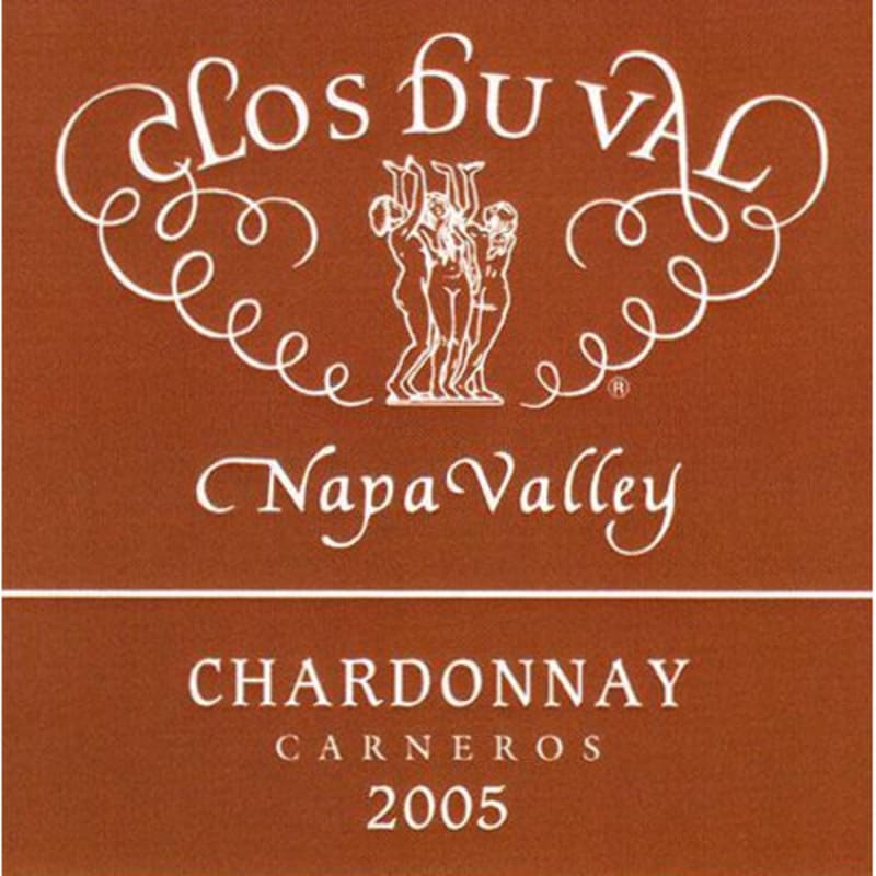 Clos du Val Carneros Chardonnay 2005 Front Label