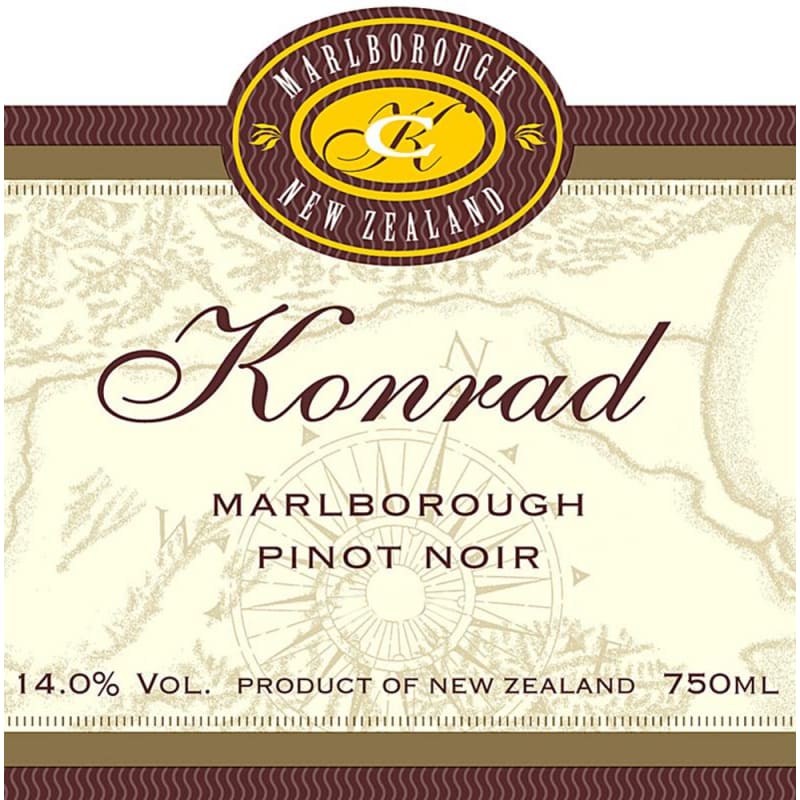 Konrad Pinot Noir 2005 Front Label