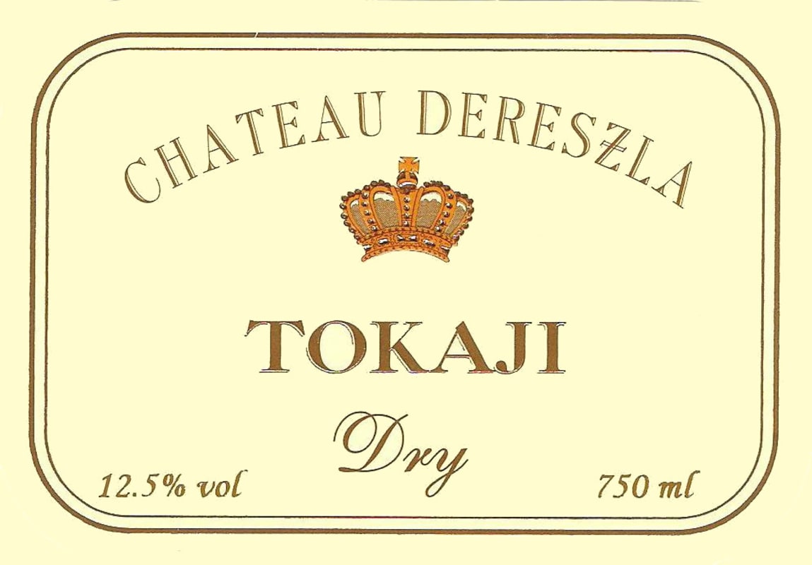 Chateau Dereszla Tokaji Dry Furmint 2015 Front Label