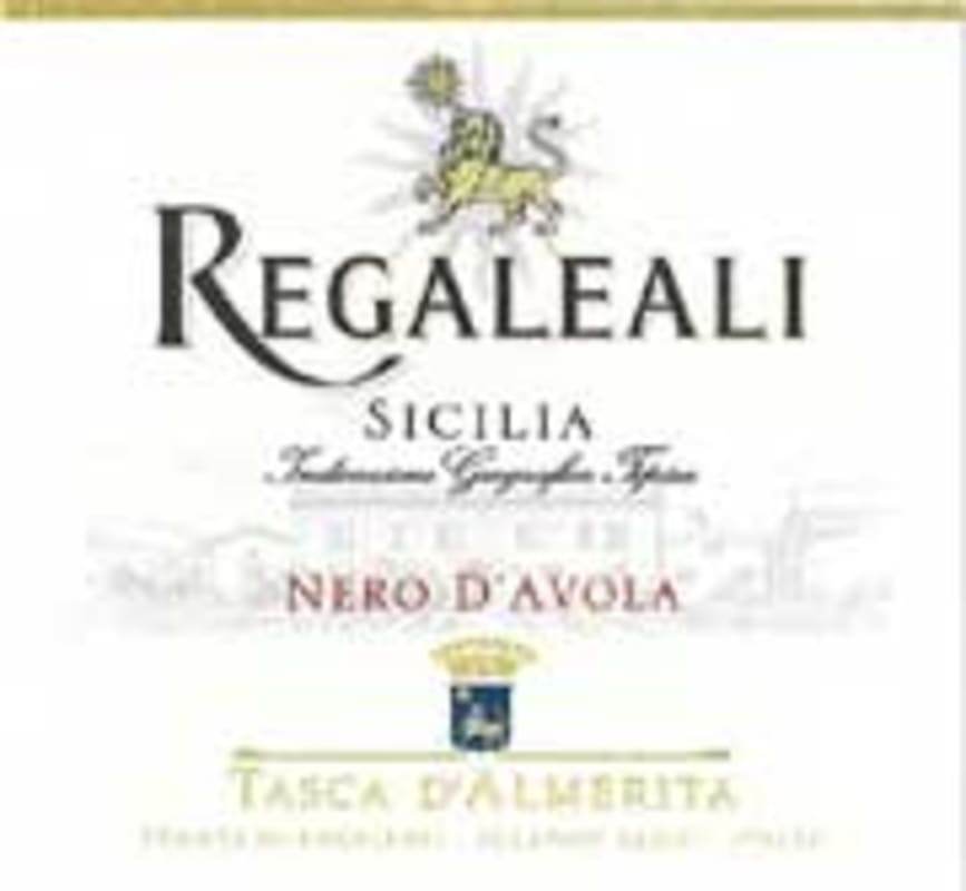 Regaleali Nero d'Avola 2005 Front Label
