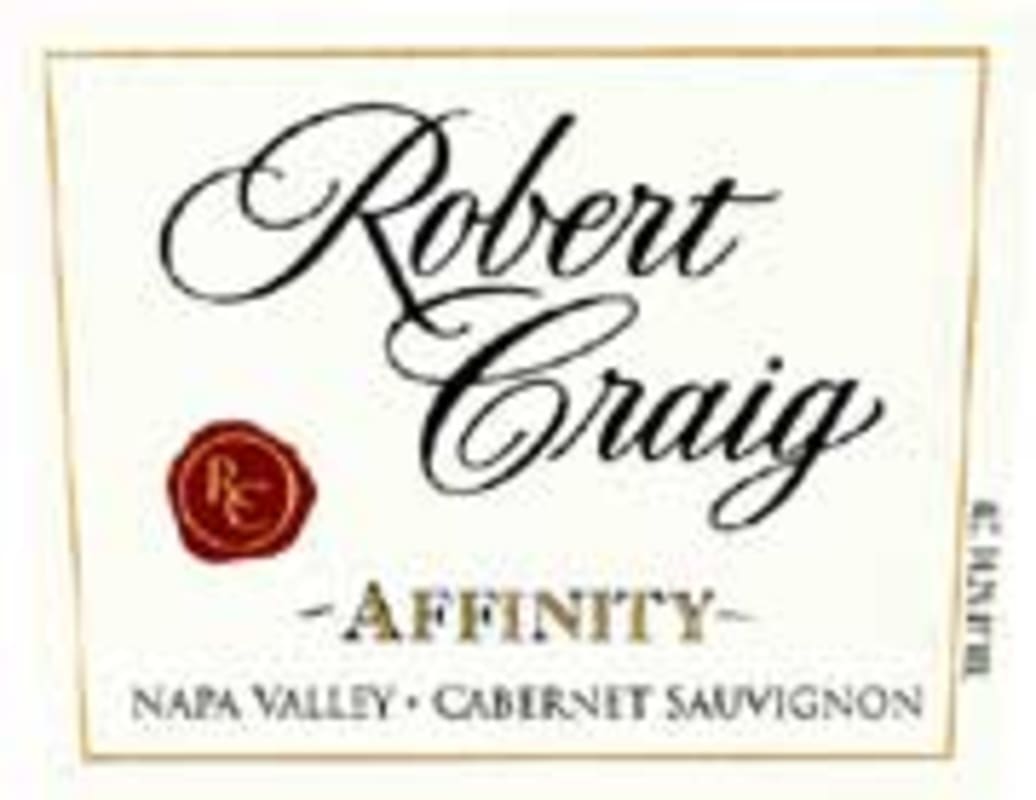 Robert Craig Cellars Affinity 2004 Front Label
