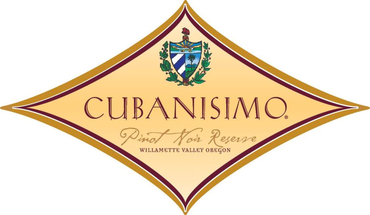 Cubanisimo Vineyards Reserve Pinot Noir 2014 Front Label